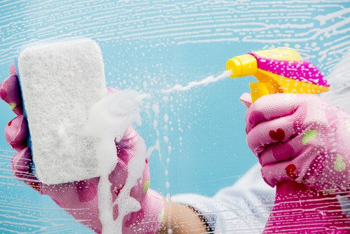 Local upholstery cleaning process for sofa and cushions