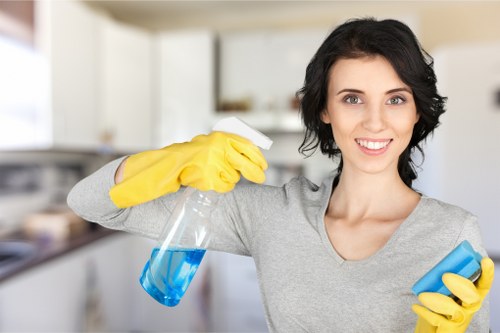 End of tenancy bathroom cleaning in Brentford