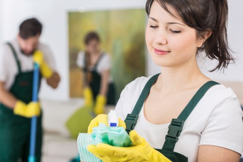 Local Airbnb cleaning service working in a Brentford riverside property