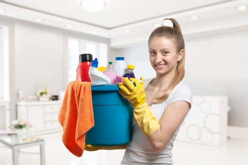 Local cleaning experts in Brentford handling a deep clean